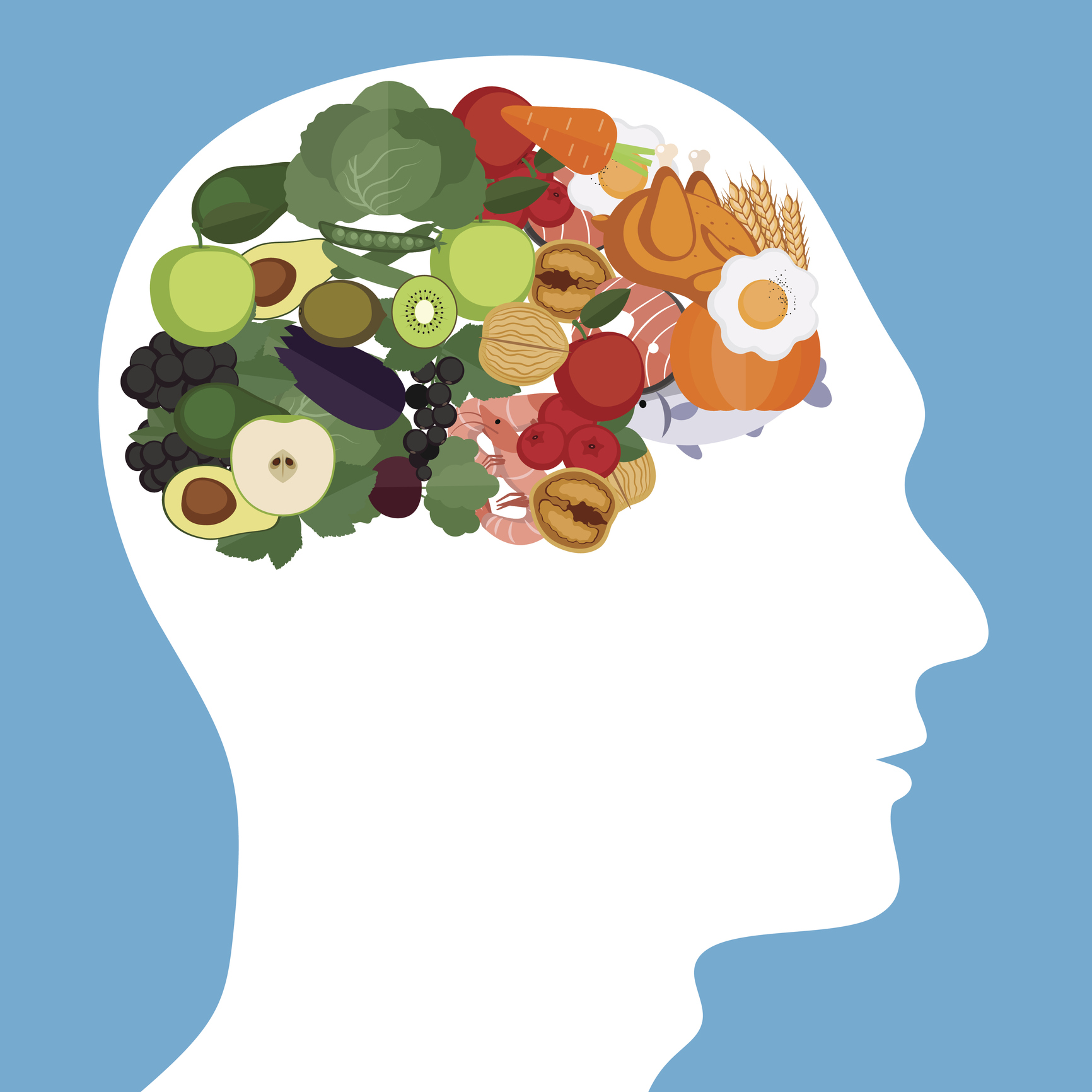 Brain Foods concept